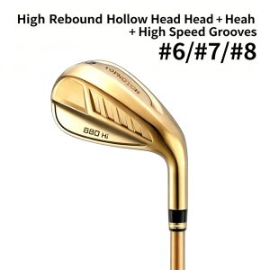 TOPNOTCH 880 Hi Gold Golf Iron - Full Club - Complete Front View