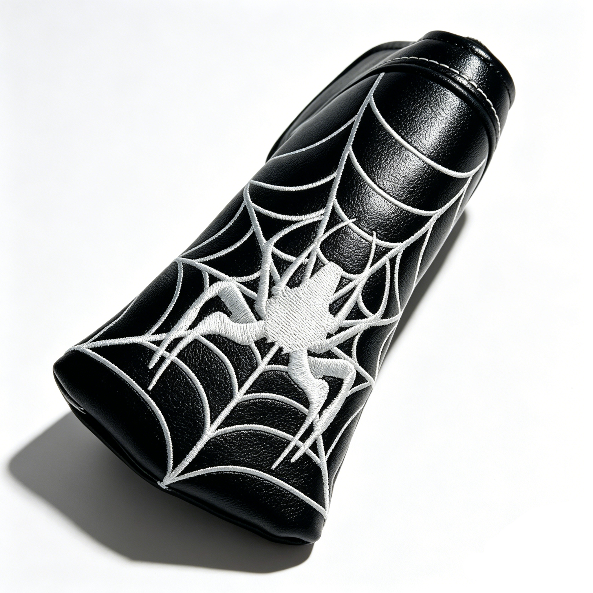 TOPNOTCH Putter Headcover Spider Web Embroidery Red Color