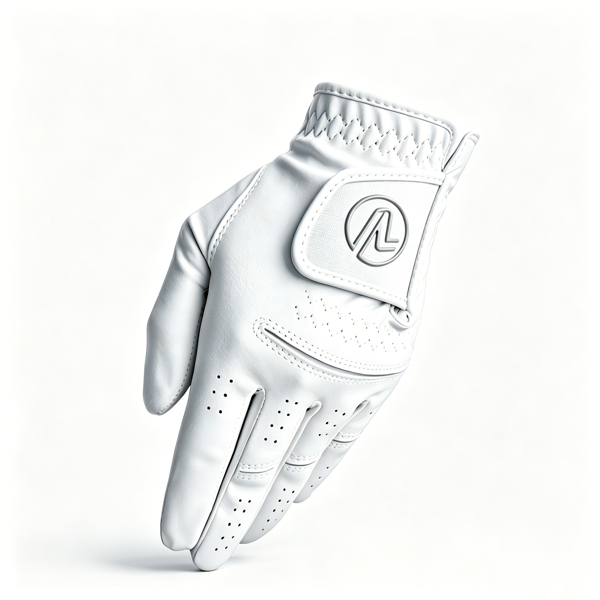 TOPNOTCH Men Golf Gloves Non-Slip Silicone Palm Close Up Texture